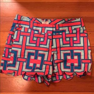 pink and light blue summer shorts!